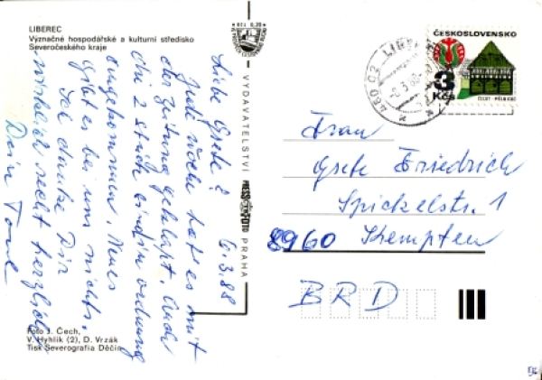 Liberec 1988 95 003 ●